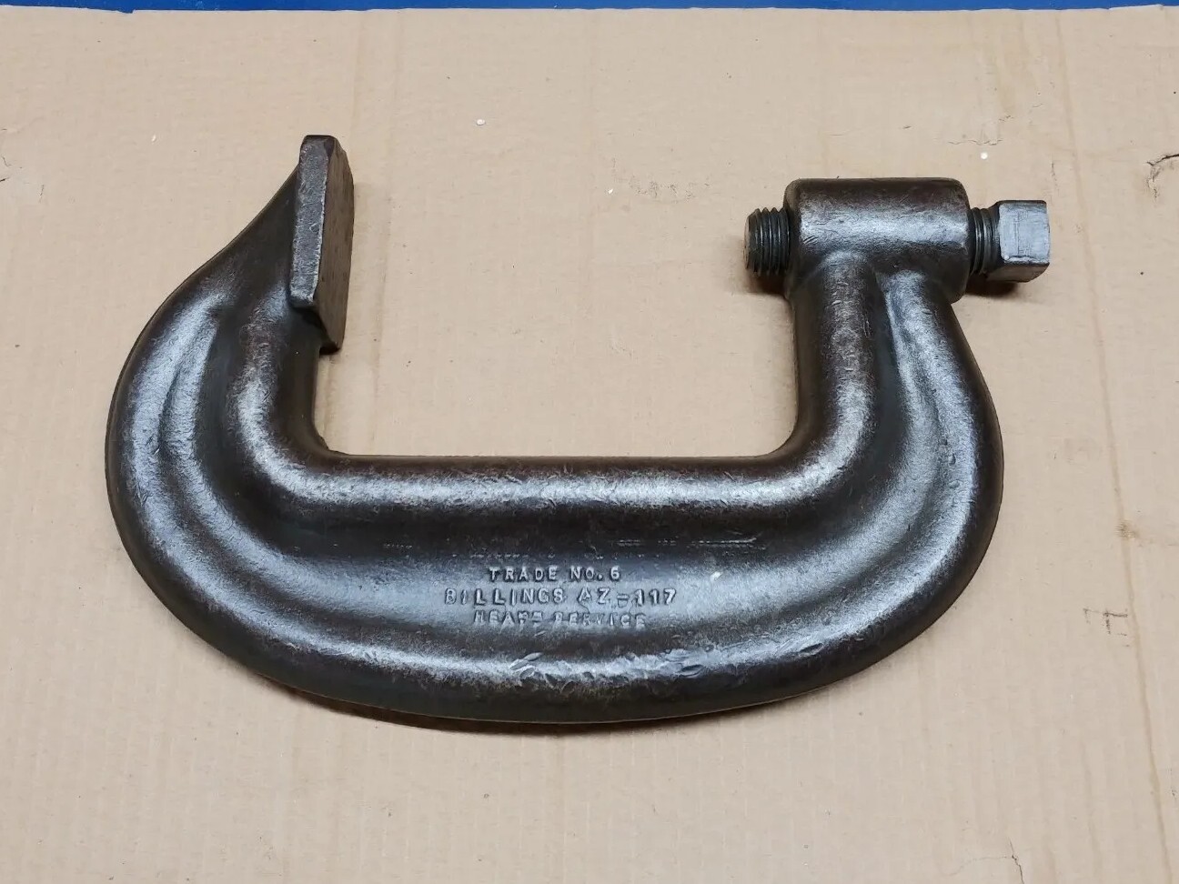 BILLINGS 6 in Bridge Clamp Heavy Service Forged MADE IN USA