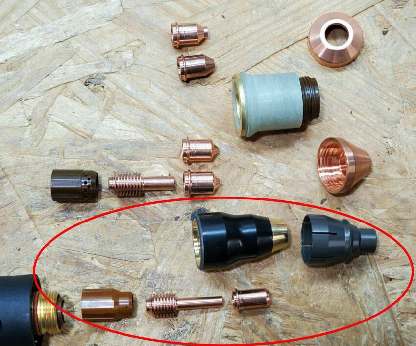 Razorcut X45 Plasma Torch Fine Cut Consumables Convert to Powermax 30 Parts