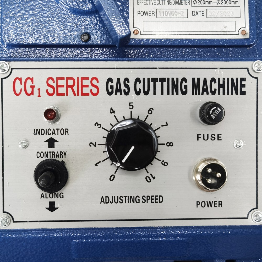 CG1-30C Semi-auto Torch Track Burner Gas Cutting Machine 110V 5.9ft Track