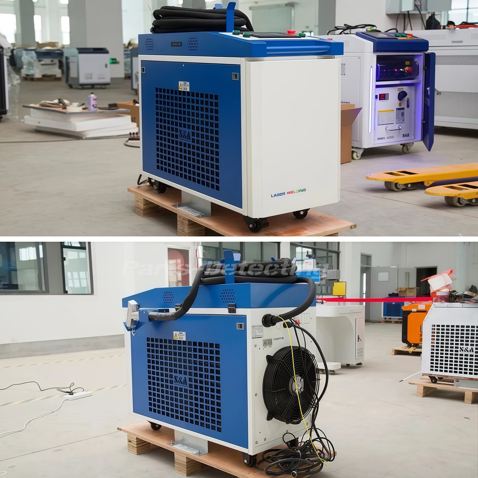 Super 4 in 1 Laser Welding Machine 1500w with BWT Laser Souce & SUP Welding Gun
