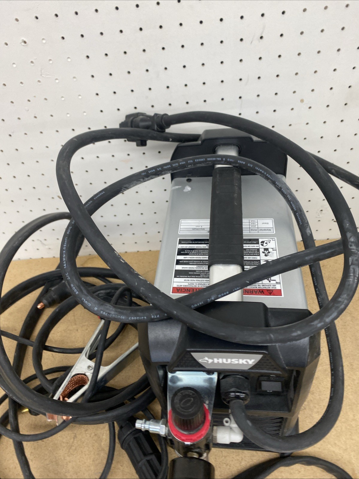 Husky Single Phase 20 Amp 120-Volt Plasma Cutter MISSING overheat protection