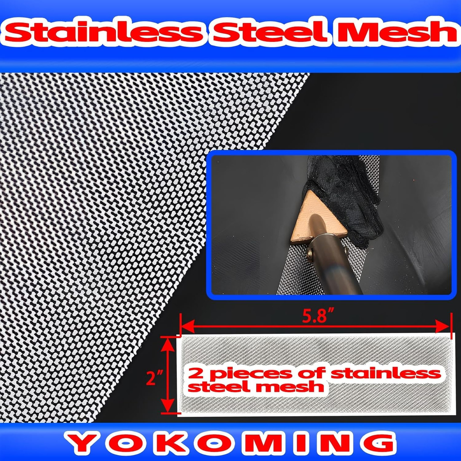 Plastic Welding Kit 40pcs Plastic Welding Rods for PP PE PVC ABS with Stainless