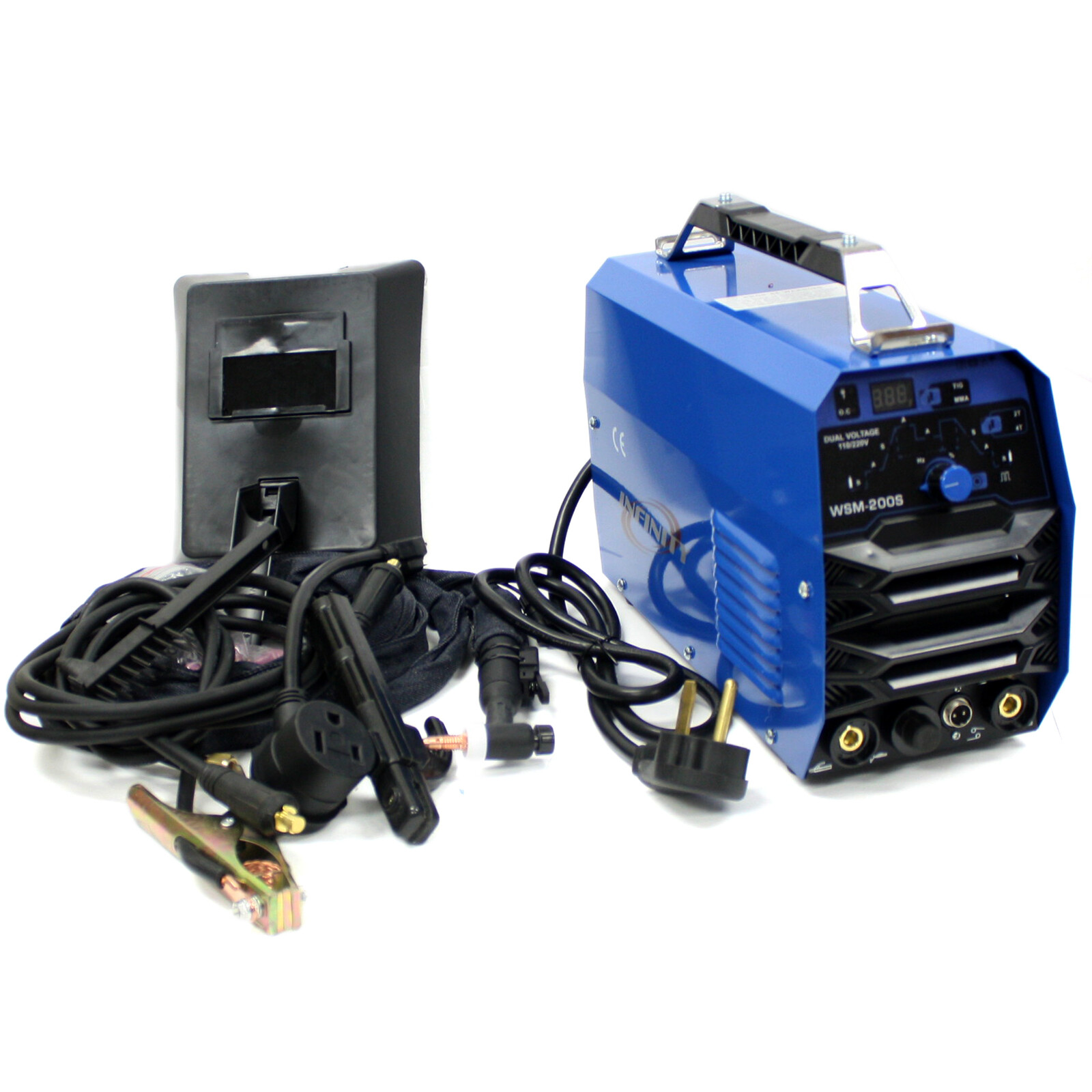 Dual Volt 110/220V DC Inverter TIG-200S 200 Amp TIG Arc MMA Welding Pulse Welder