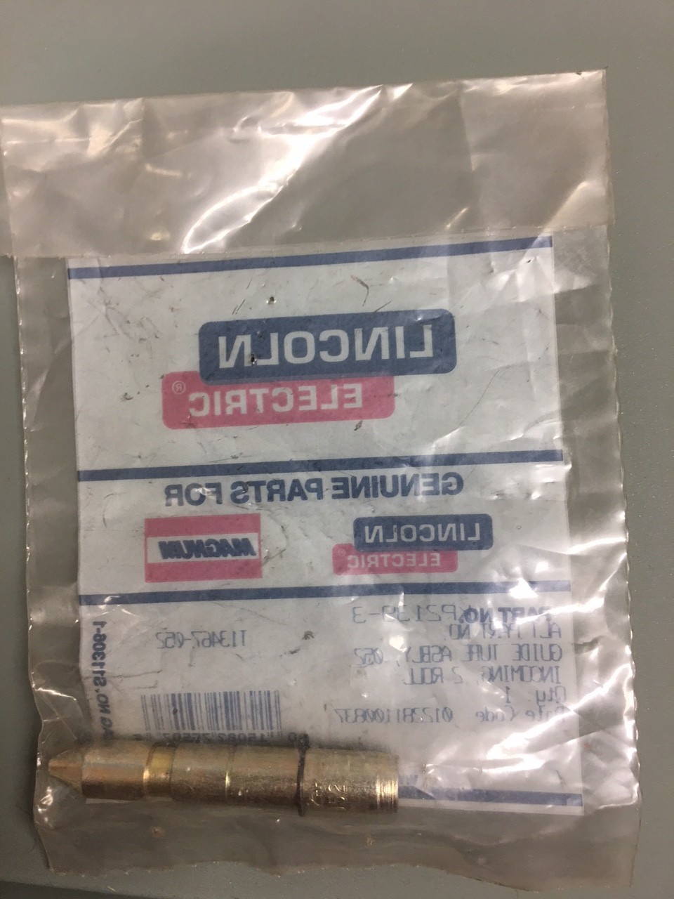 NOS – Lincoln Electric, KP2139-3 Guide Tube Assembly, 0.052″ (1.3mm) – Free Ship