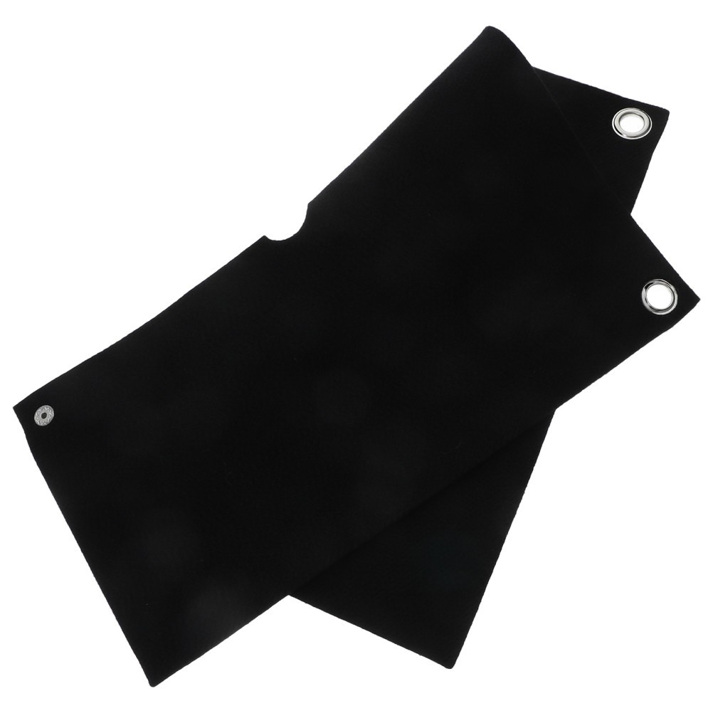 Heavy Duty Black Felt Welding Blanket Durable Fire Retardant Heat Resistant Pad