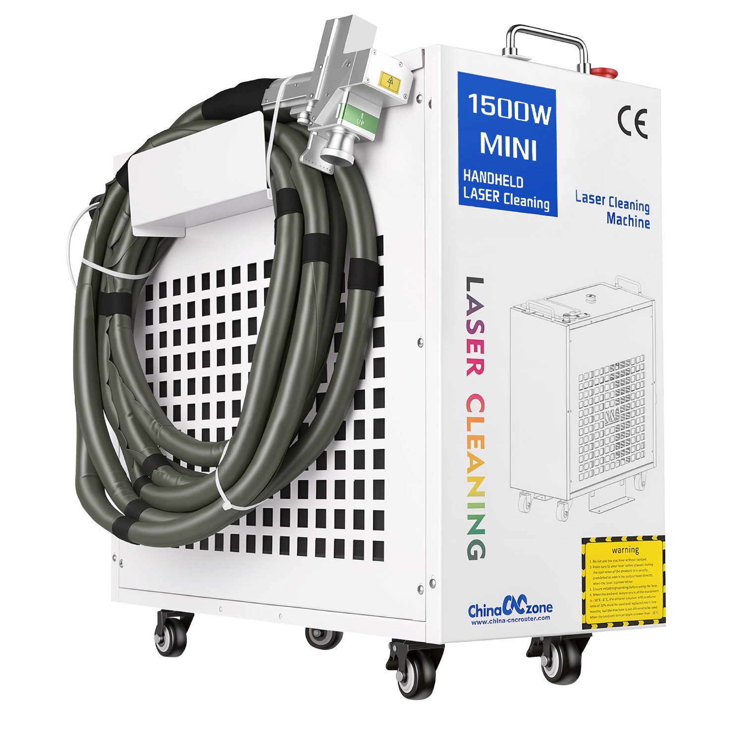 BWT 1500W Fiber Laser Cleaning Machine Rust Remover Paint Oxidation Coating