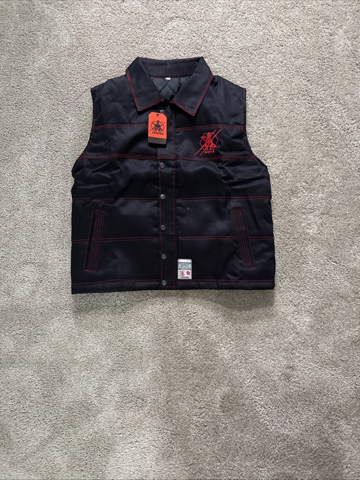 Xpartan Fire Flame Resistant Welding Jacket Vest FR Size Small NWT New