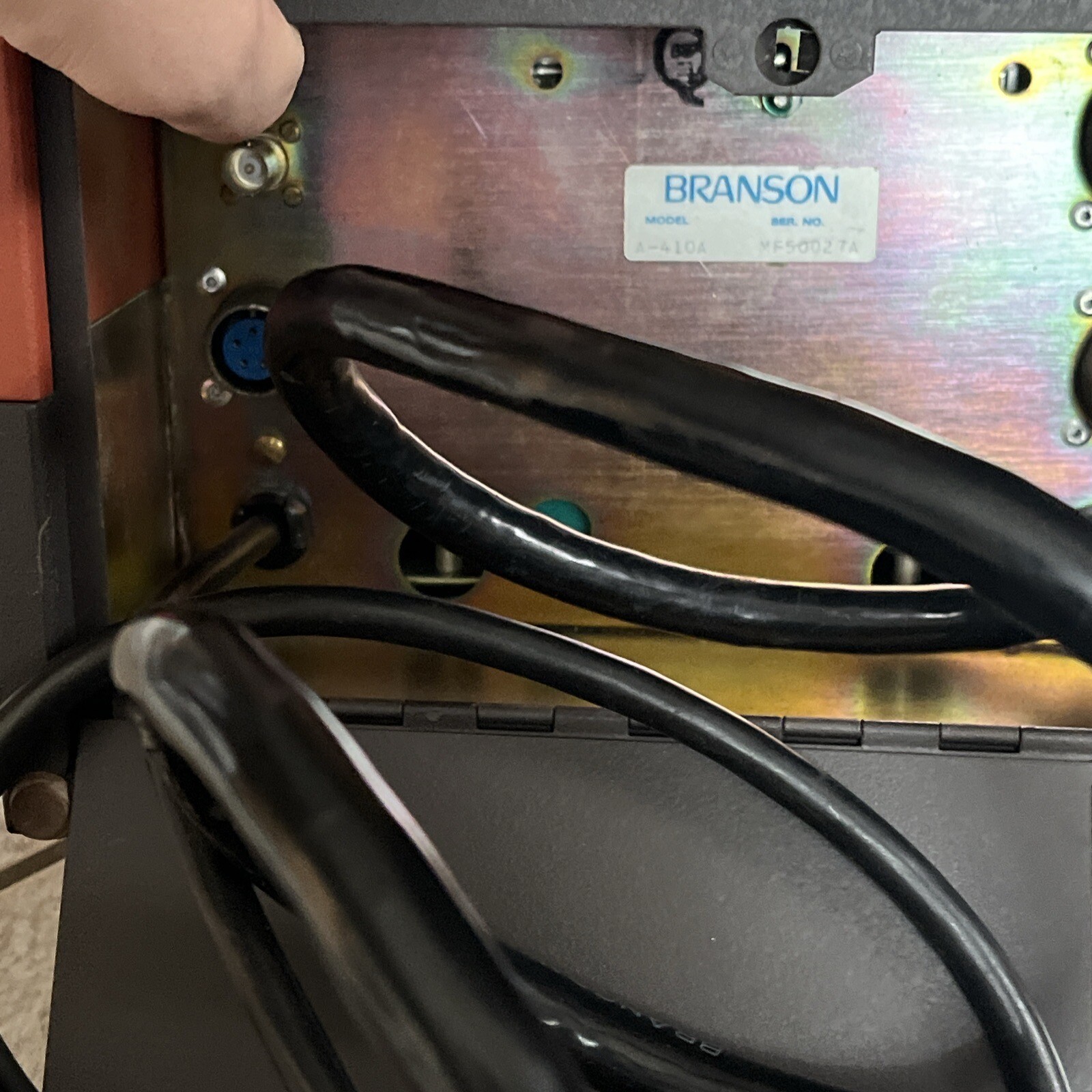 Branson Watt Meter – Model A410A 100 130 230 Input 50/60Hz Works