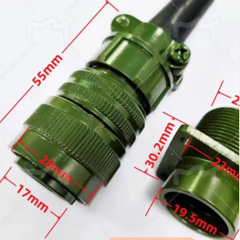 6 pcs 6 Pin Male Plug fits S12020-27 Linc. Remote Foot pedal