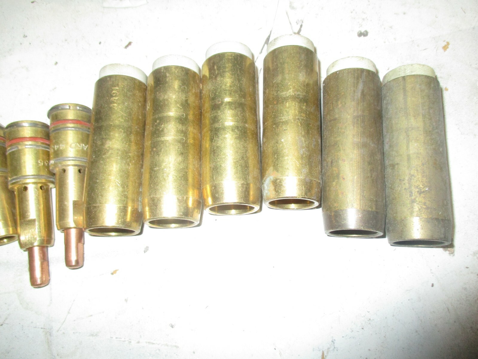 4491,4492, BERNARD MIG GUN NOZZLE, 4435 DIFFUSSER ALL16 FOR ONE MONEY
