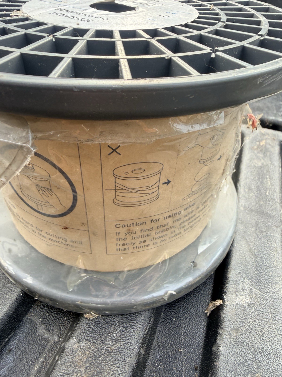 MWI SABRE-CUT EDM Brass Wire 0.250 mm 10 kg 22.5 Lb 0.01 in SPOOL
