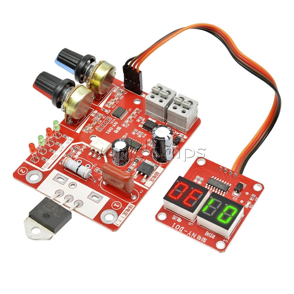 Digital Display Spot Welding Machine Time Controller Board+Power Transformer