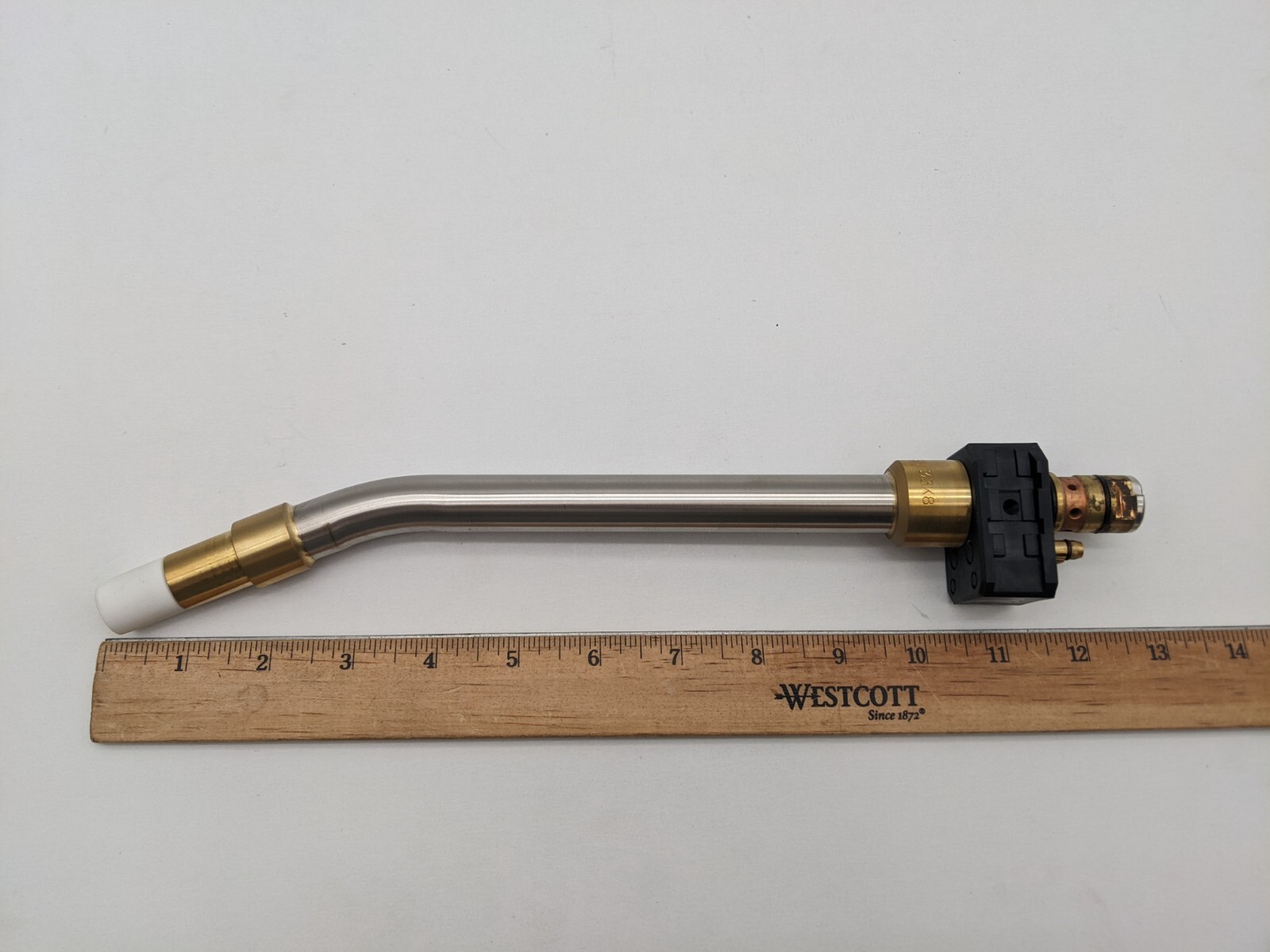 Abicor Binzel 962.1156.1 WH 242D Torch Neck 22 Degree 962 1156 33K8 MIG Welding
