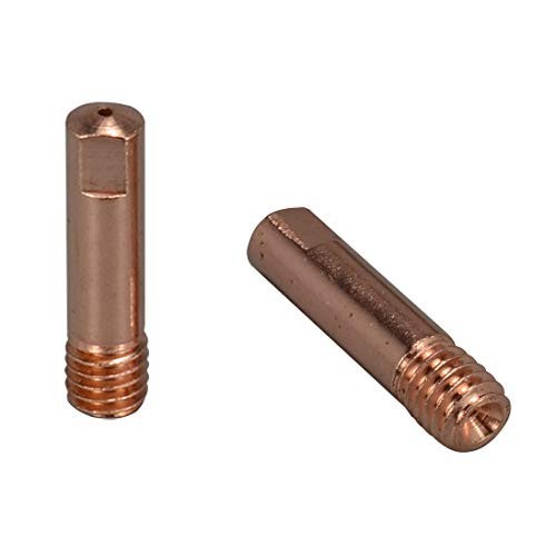 MIG Welding Consumables 10 Tips 5 Nozzles 2 Diffusers .035 Inch 0.9mm M6 Kit