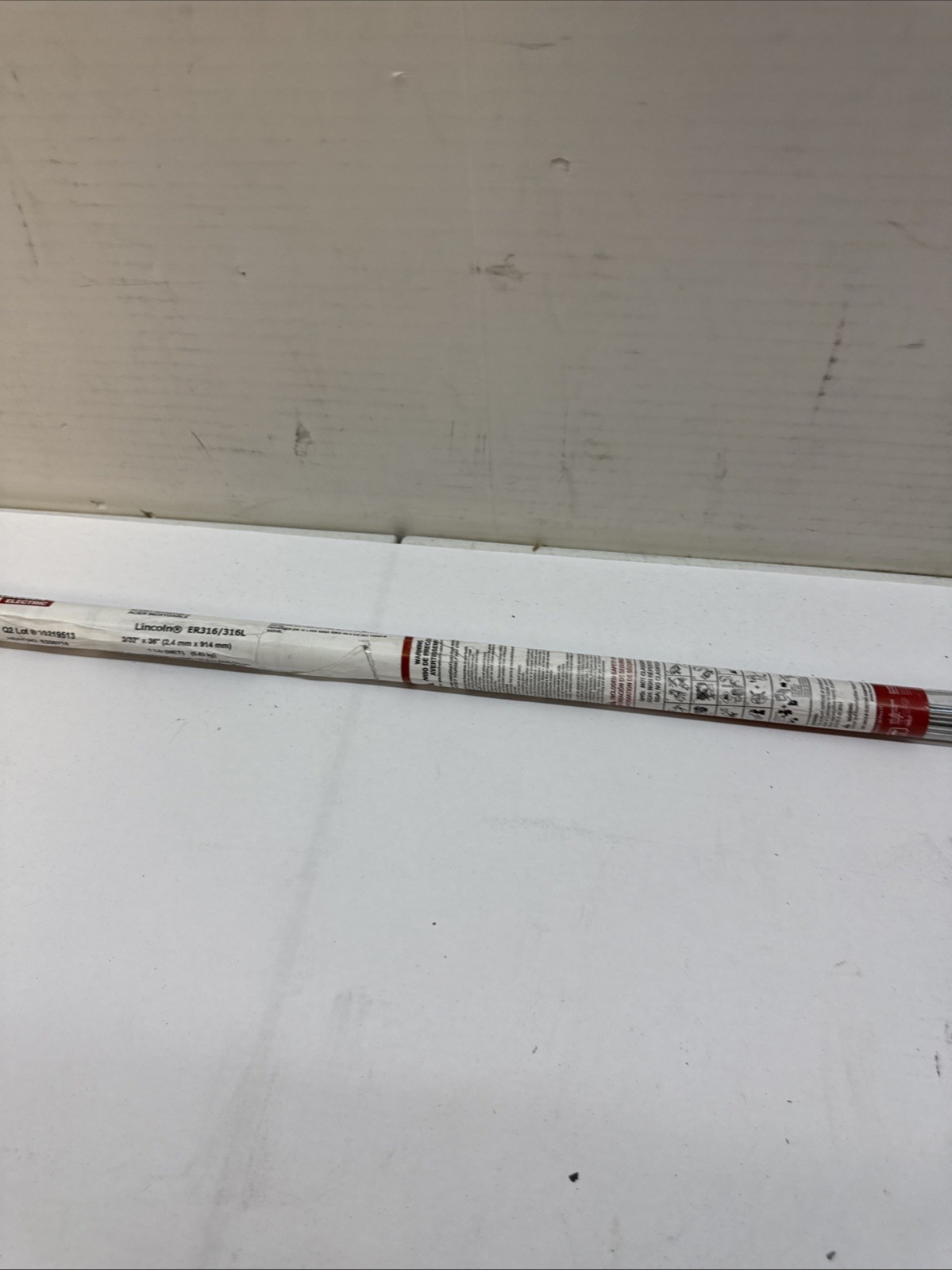 Lincoln Electric Ed025431 Tig Rod,Ss,Er316/316L,3/32″,36 L,1 Lb