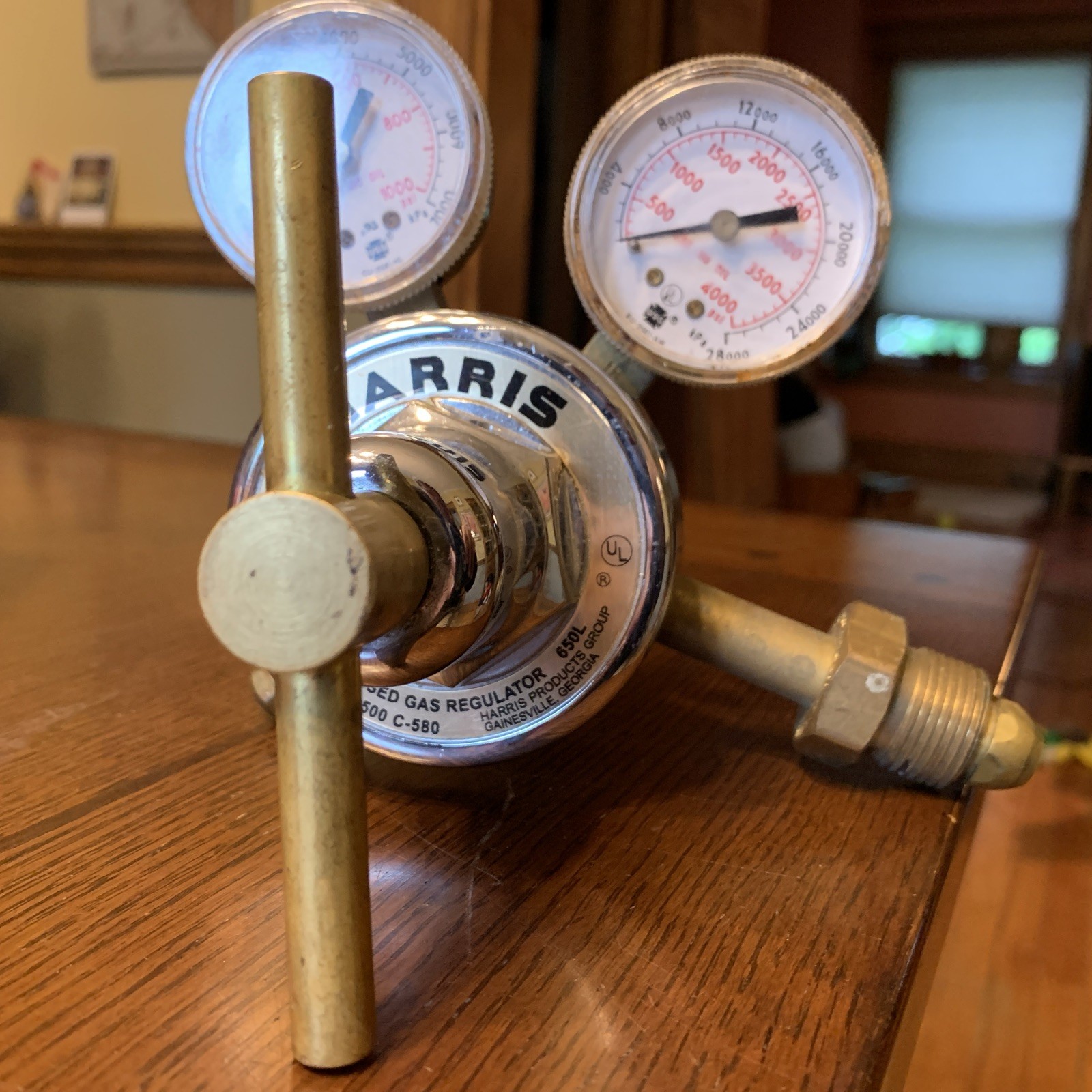 Harris Nitrogen Regulator 25-500 C-580