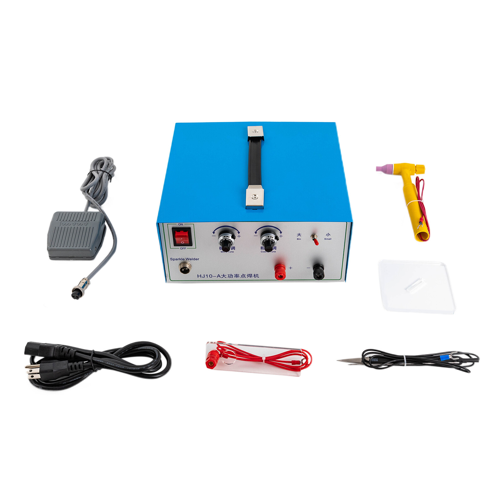100A Pulse Sparkle Spot Welder Platinum Gold Silver Jewelry Welding Machine