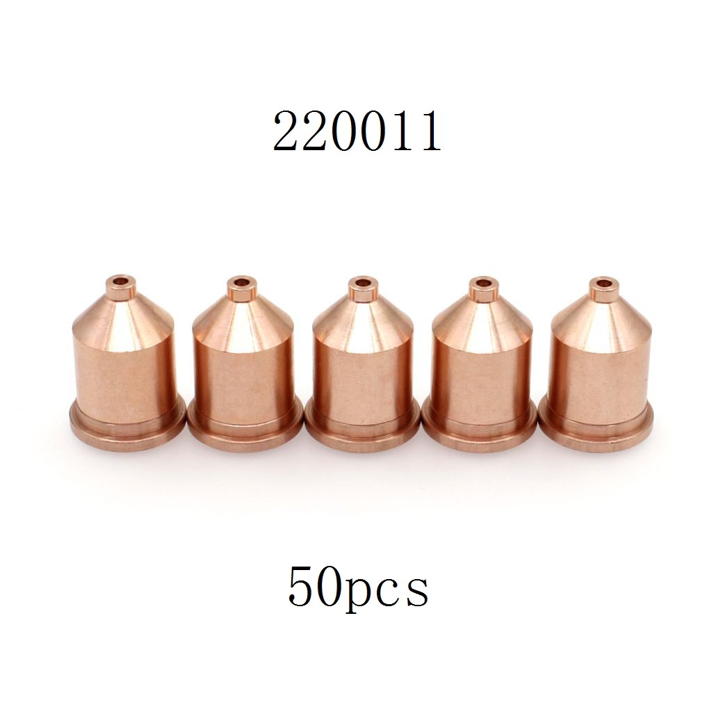 220011 Tip 100A Plasma Cutter Consumables Aftermarket Nozzle fit 1650 Pkg50
