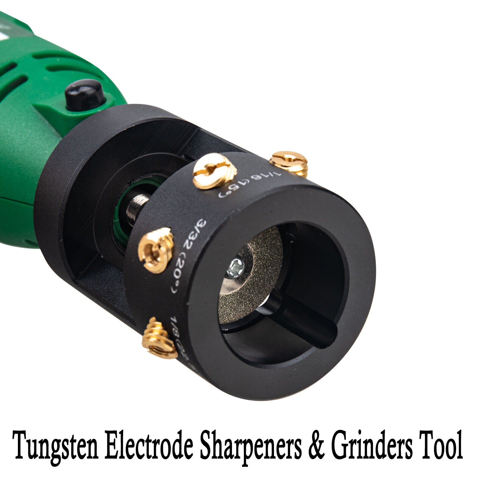 Tungsten Grinder Sharpener Multi-Angle & Offsets Head Tool TIG Welding New