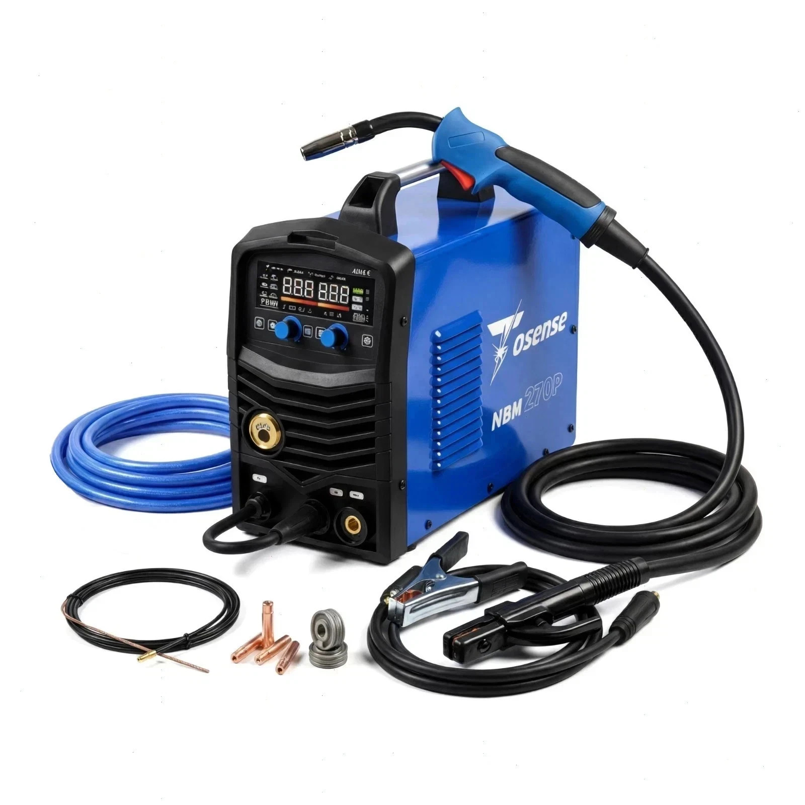 5-IN-1 270A Aluminum MIG Welder 110V/220V Gas MIG/Gasless MIG/LIFT TIG/Stick/Alu