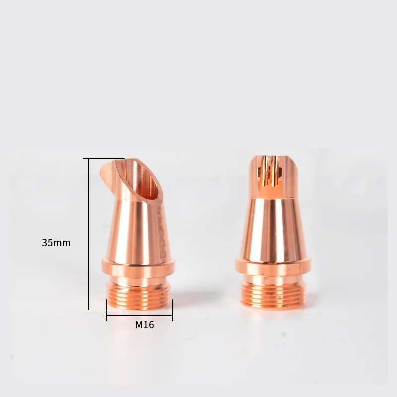 Relfar Handheld Laser Welding Nozzle Double Wire Feed Copper Nozzles For FWH20