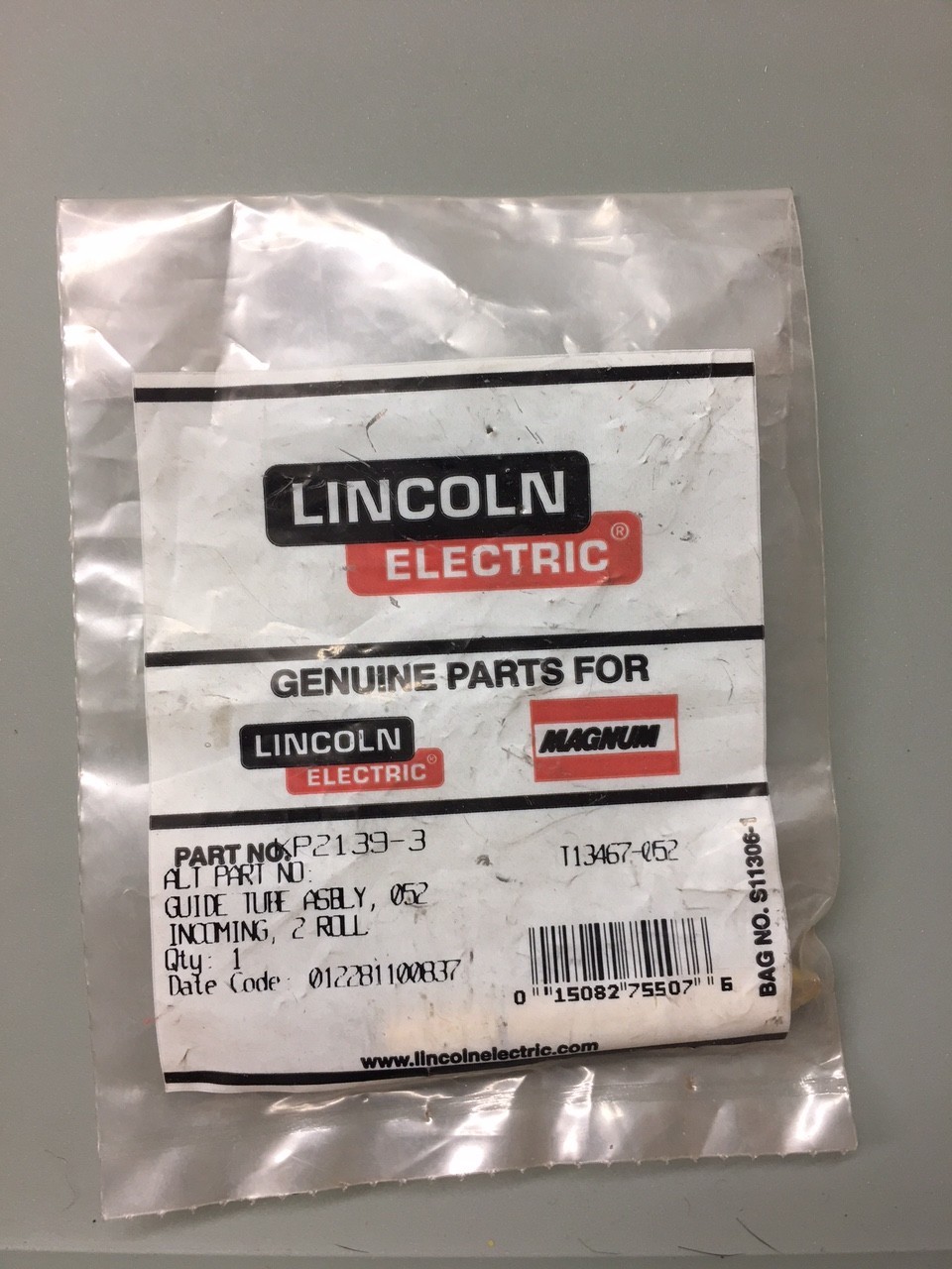 NOS – Lincoln Electric, KP2139-3 Guide Tube Assembly, 0.052″ (1.3mm) – Free Ship
