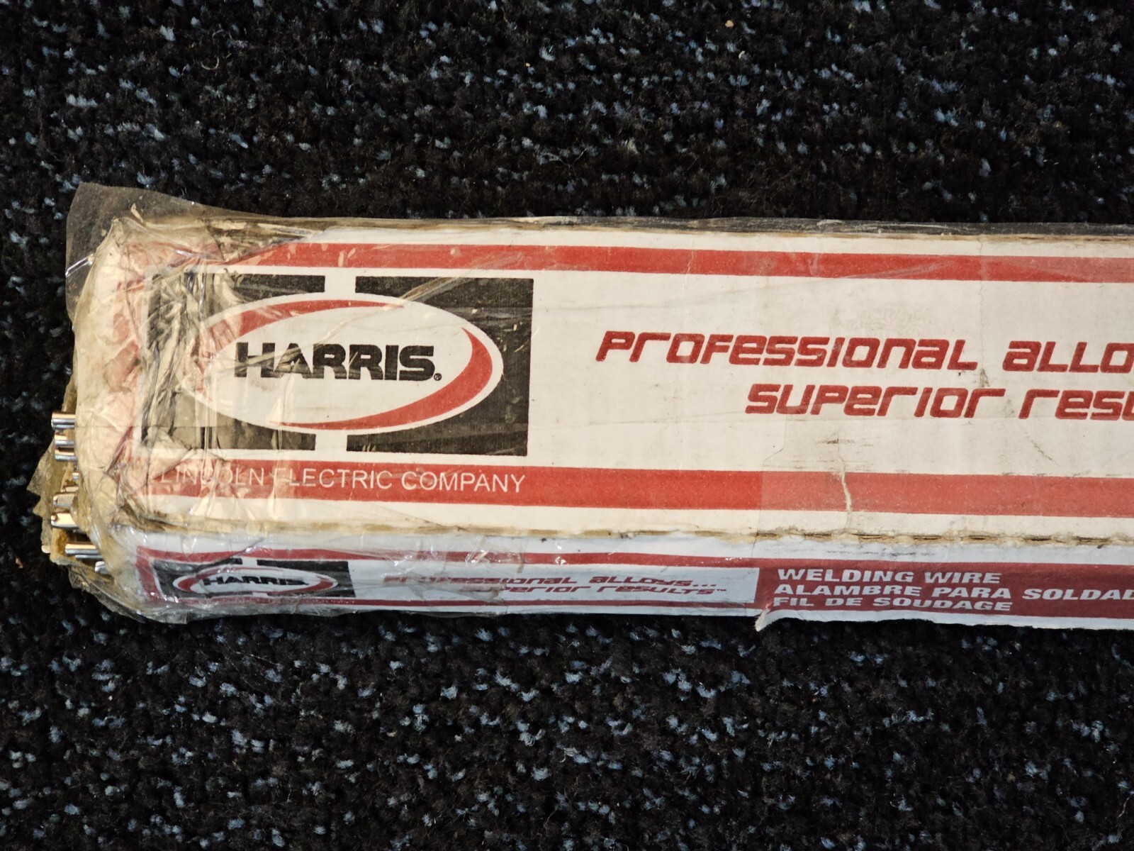 Harris 316LT60 316L Stainless Steel TIG Welding Rod 1/8″ x 36″ – 10 lbs