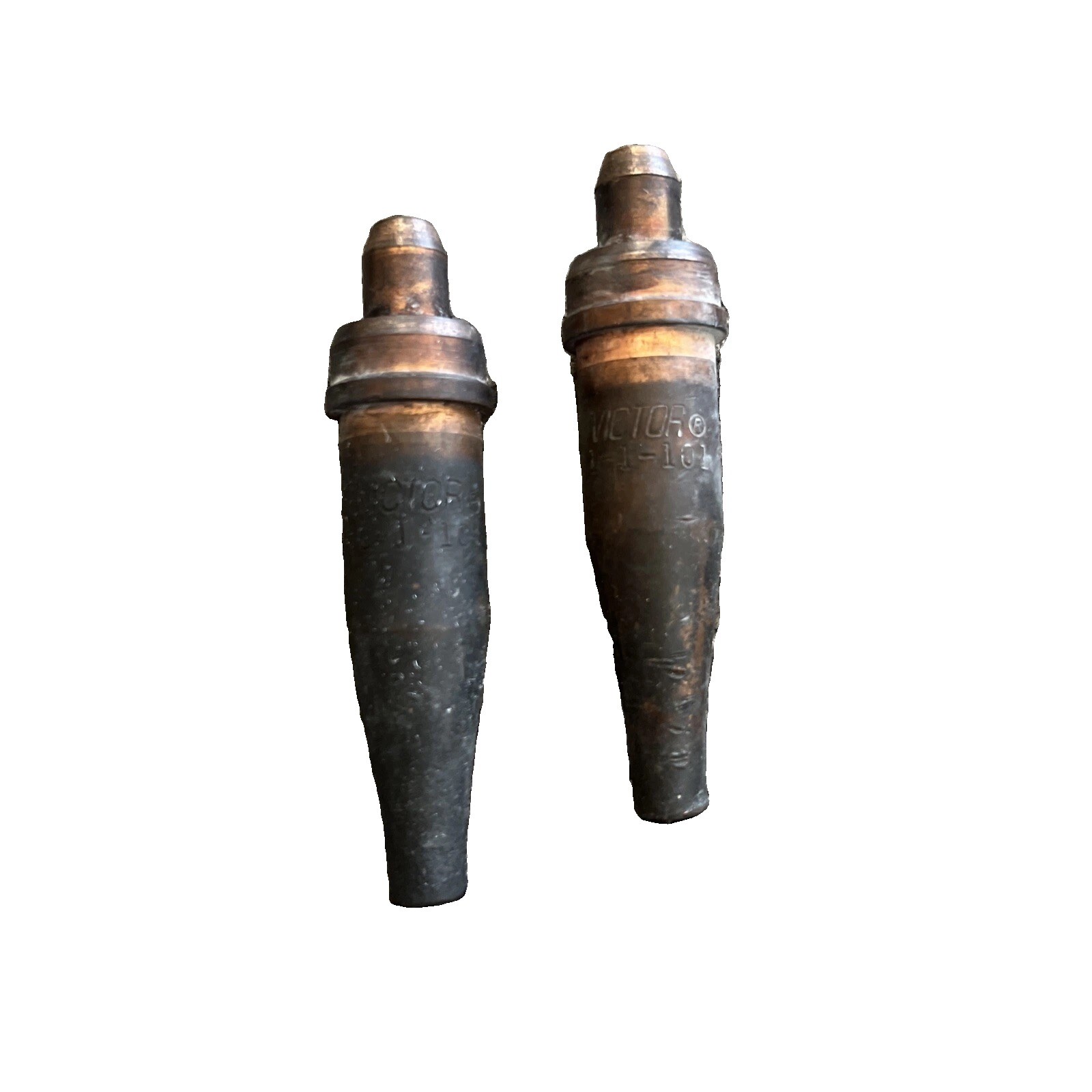 Vintage Genuine Victor 1-1-101 & 3-1-101 Cutting Torch Tip Acetylene