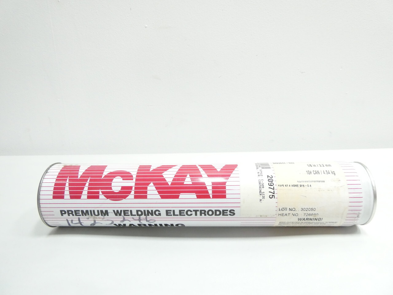Mckay E309-16 Electrode 1/8in 10lb