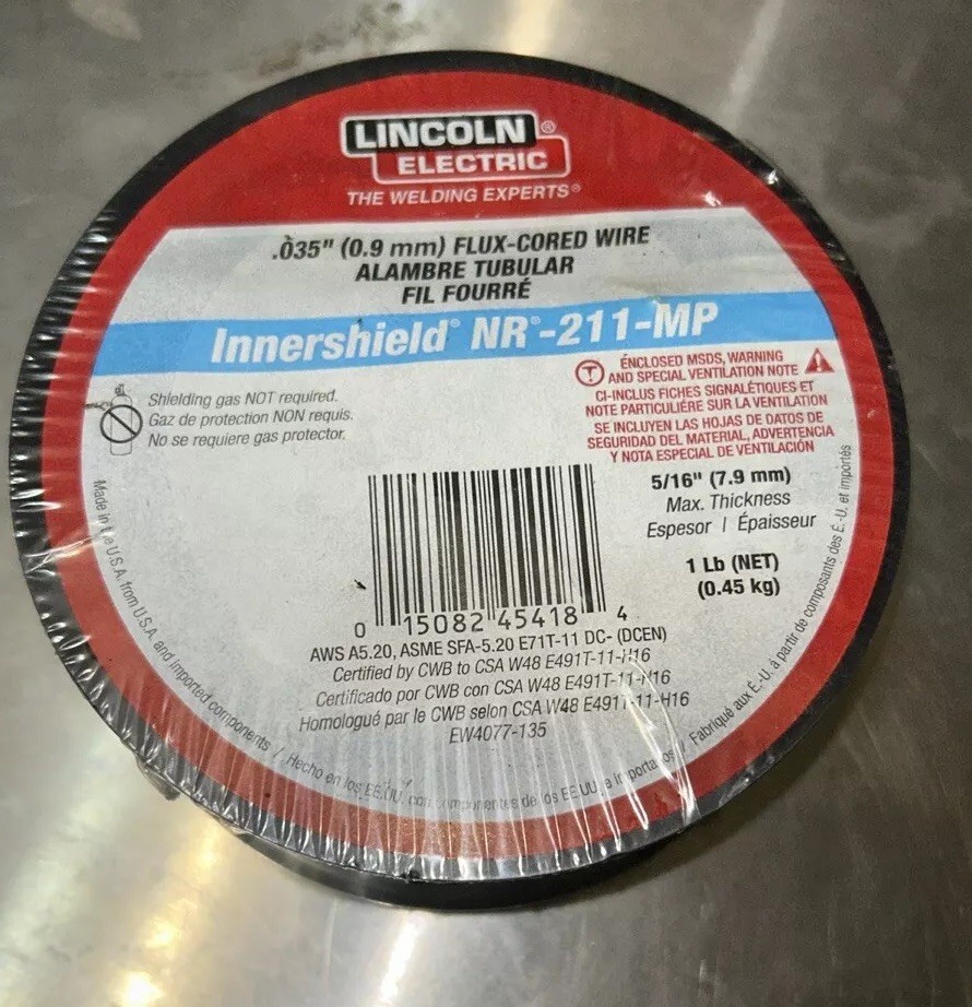 Lincoln Electric Innershield® NR®-211-MP-RSP .035″ 1 LB ED030584