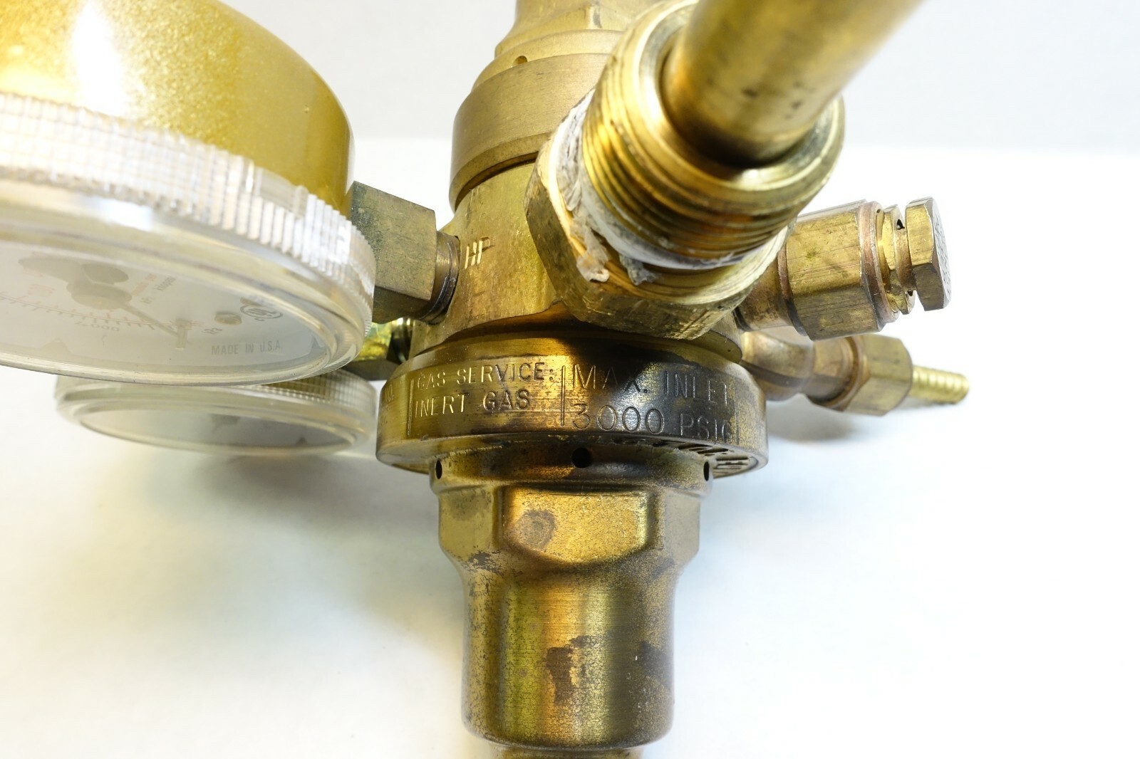 Victor Equipment Company Inert Gas Regulator Model No. 7-0262, Max 3000 psi