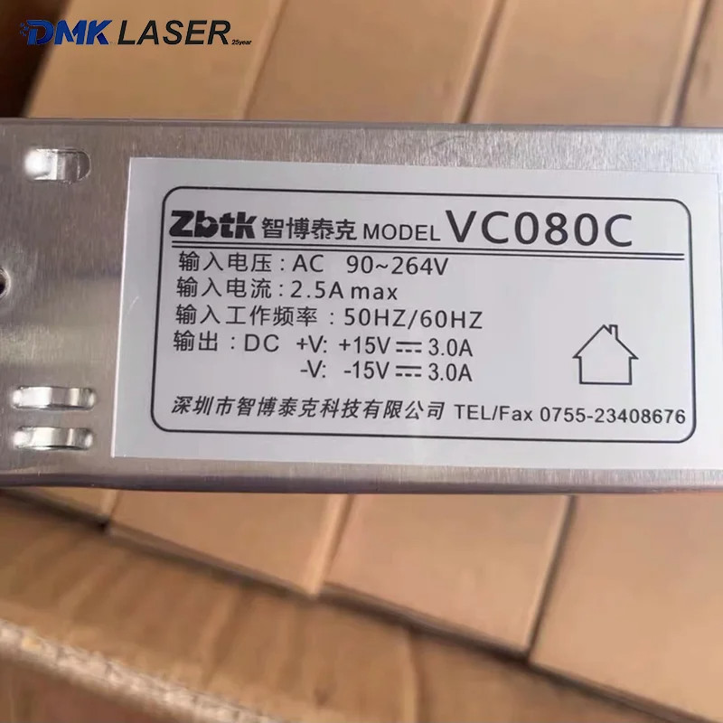 ZBTK LD Sino-Galvo Power Supply LD60W-DL-G VC080C SGW60W Plus Or Minus 15V