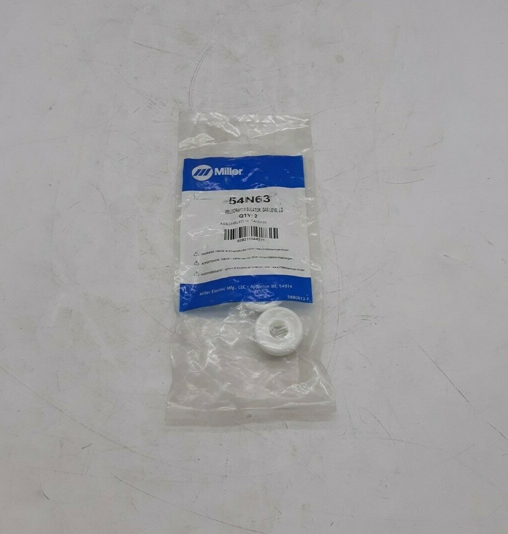 Miller 54N63 Weldcraft Gas Lens Insulator LG Bag of 2