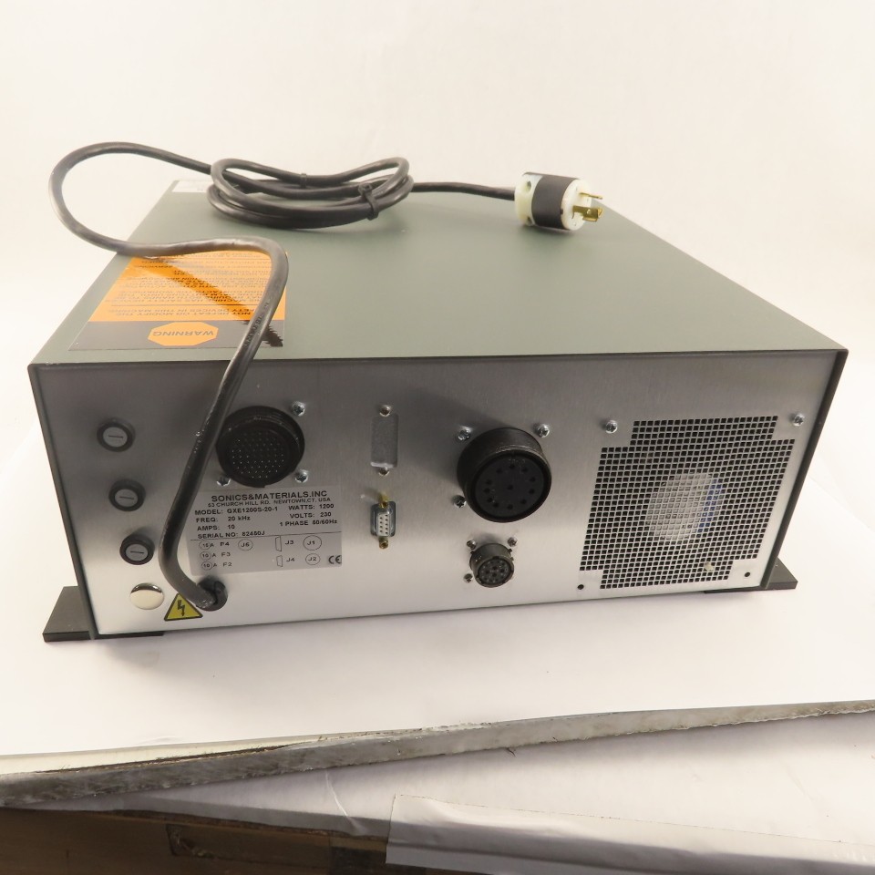 SONICS & MATERIALS GXE1200S-20-1 Sonic Weld Powers Supply 2200W 220V 1Ph