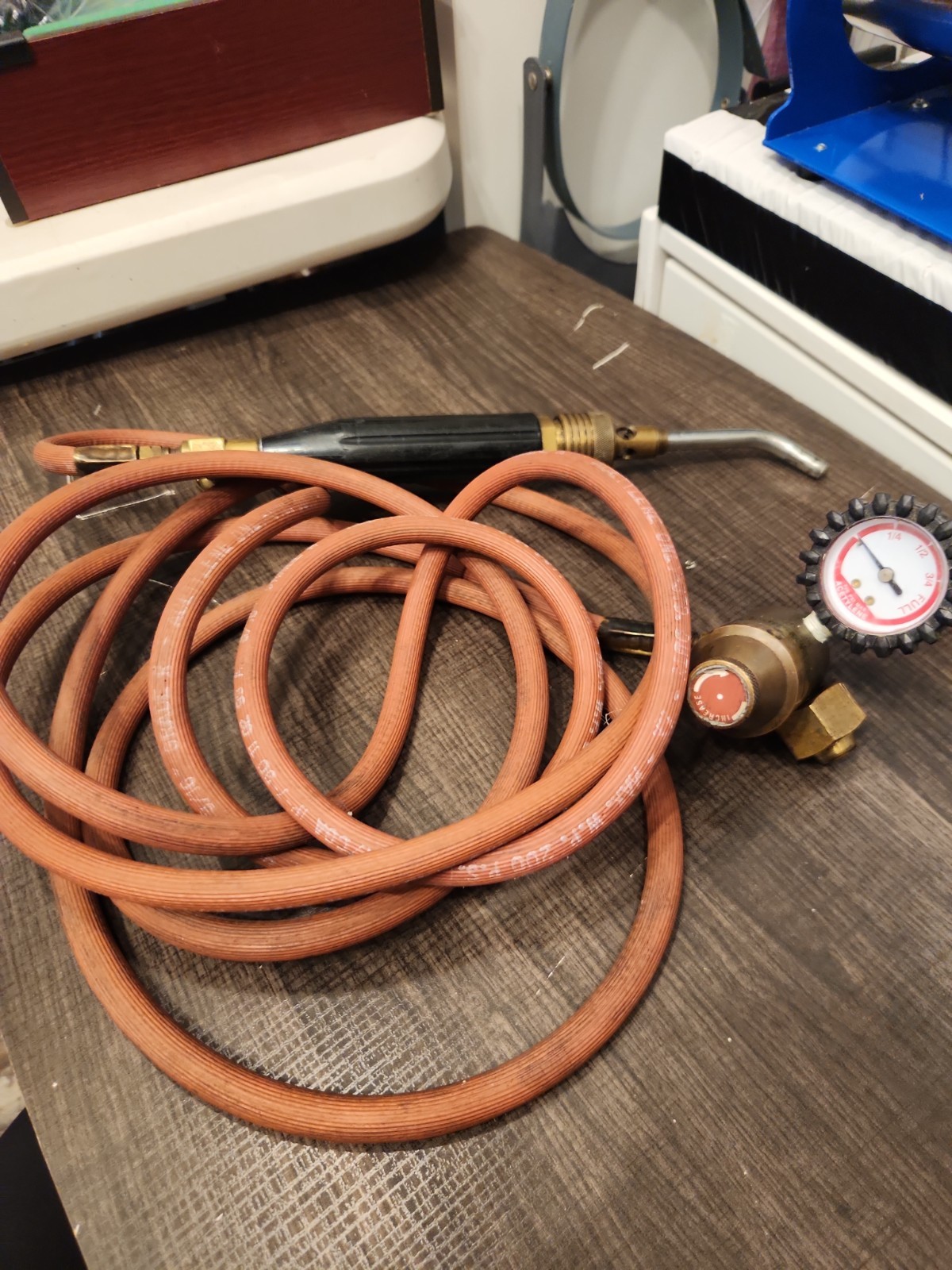Goss Plumber’s Torch Hot Turbine Flame Air Acetylene w/ regulator Made in USA