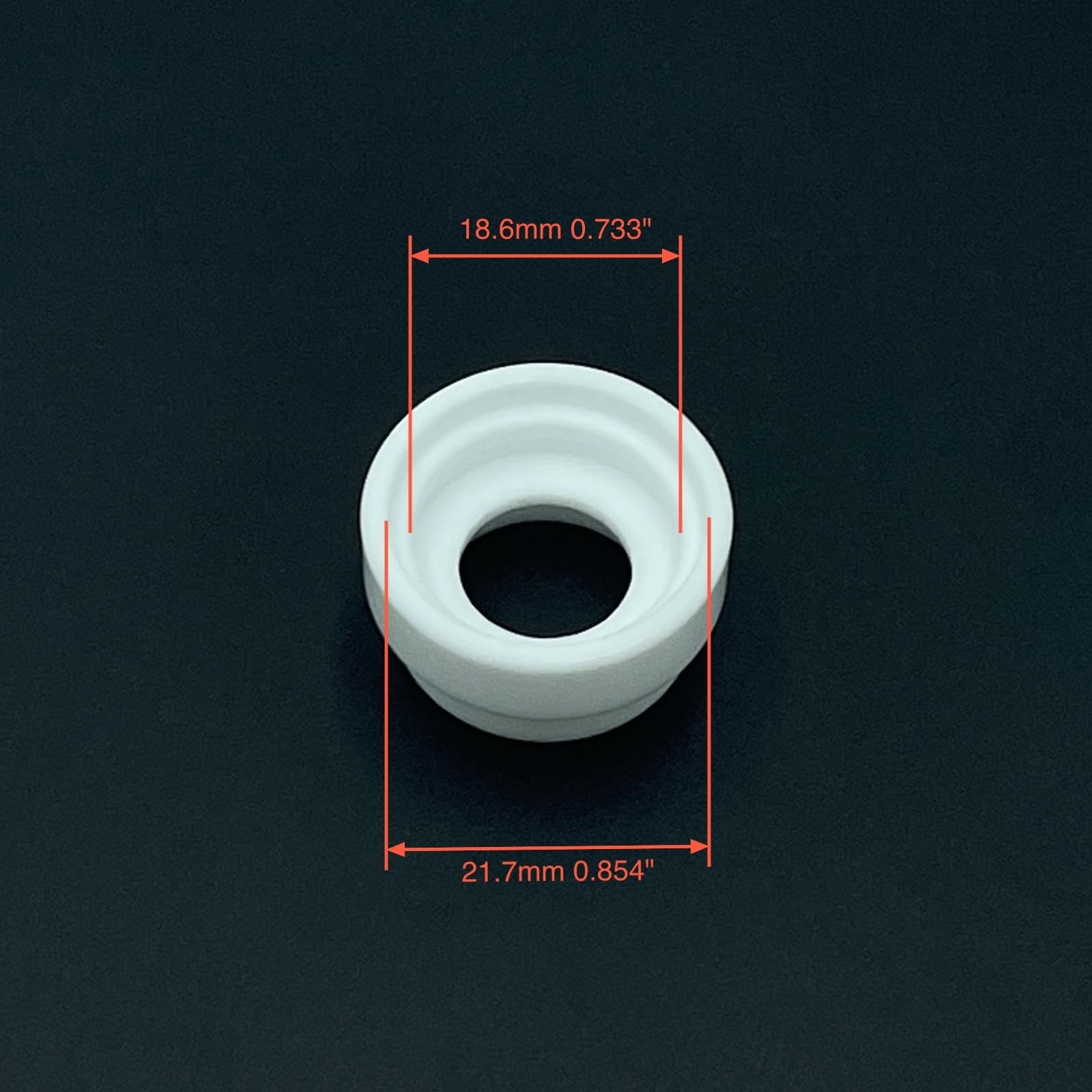 TIG Insulator Cup Gaskets 300HS Fit CK 17/18/26 TIG Welding Torch Consumables 5P