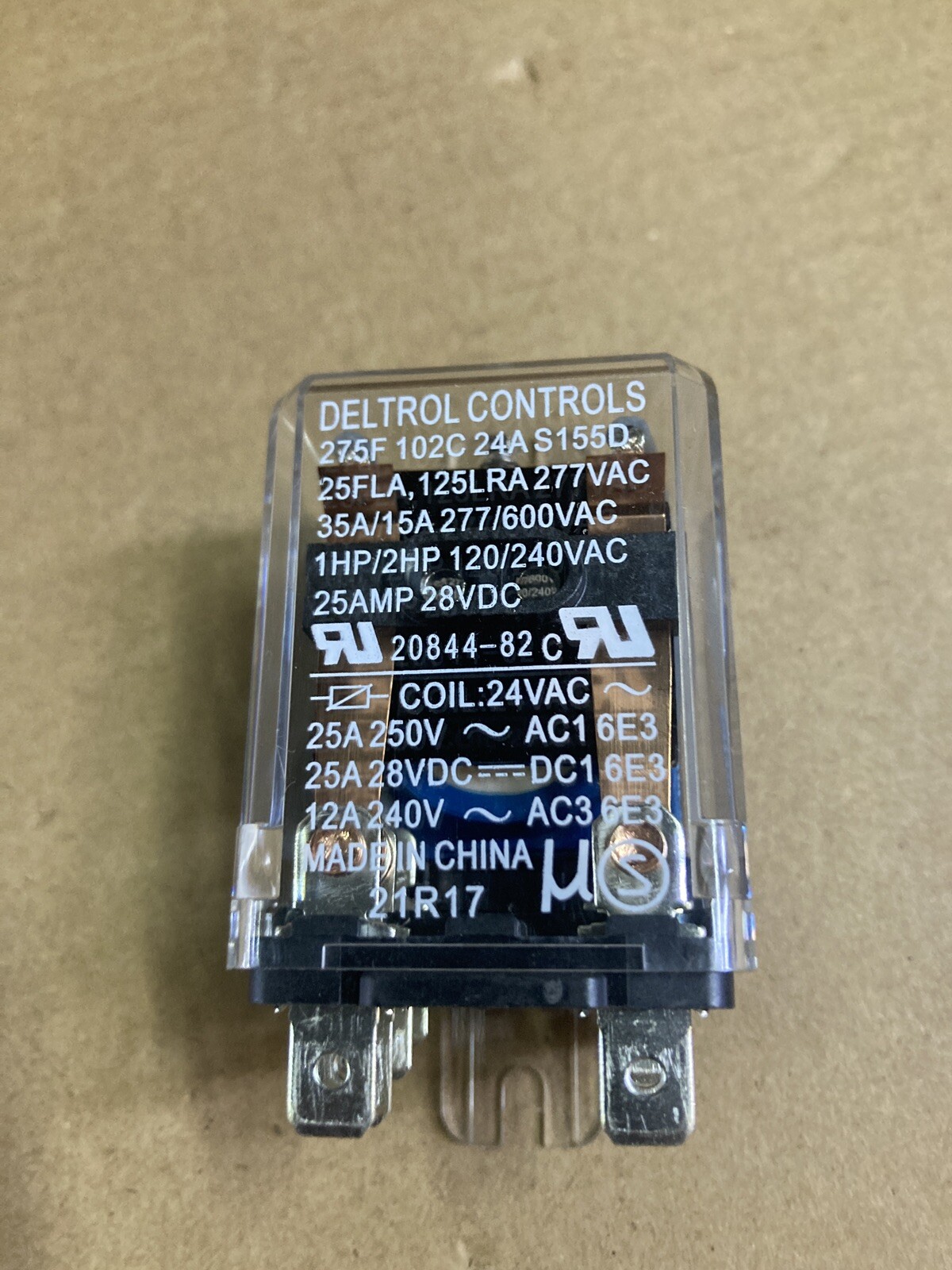 MILLERMATIC 200 NEW 109006 RELAY 24V AC 2PDT Replacement Part For Wire Feeders