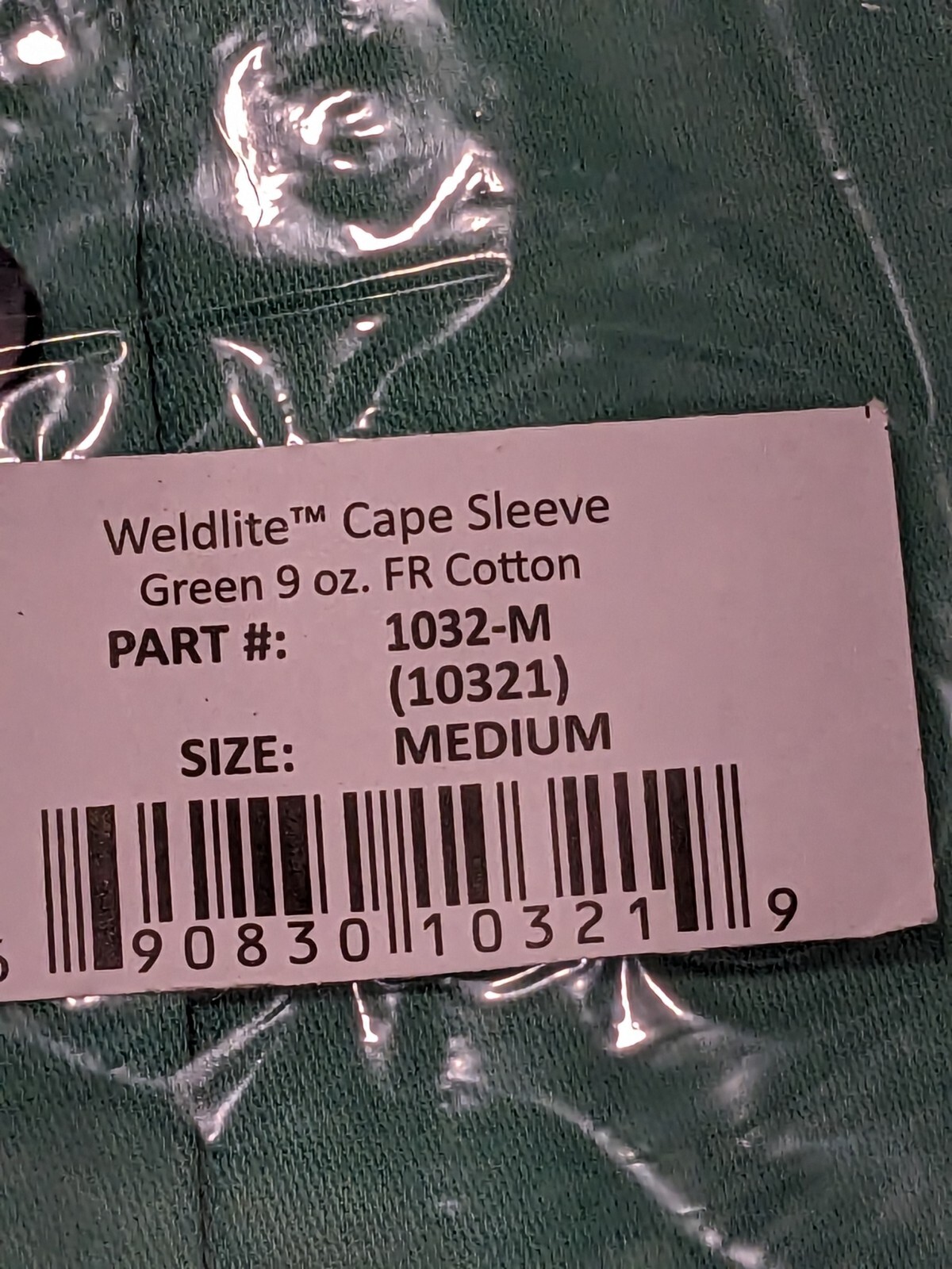 Steiner 9 oz Flame Retardant Cotton Cape Sleeves (Without Bib) 1032-M