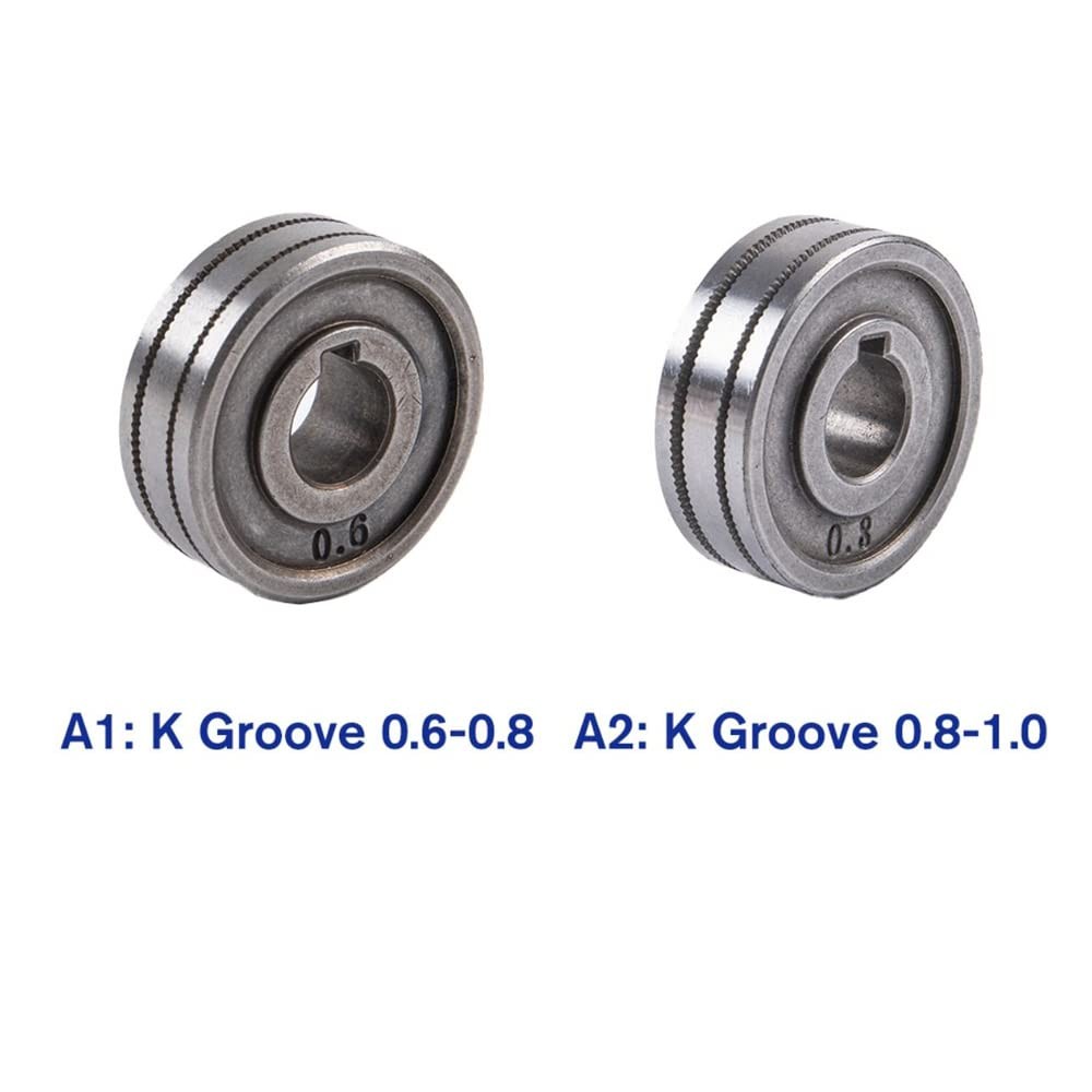 MIG MAG Welding Feed Roller Wire Drive Wheel 0.6mm 0.8mm 1.0mm Knurl K Groove…
