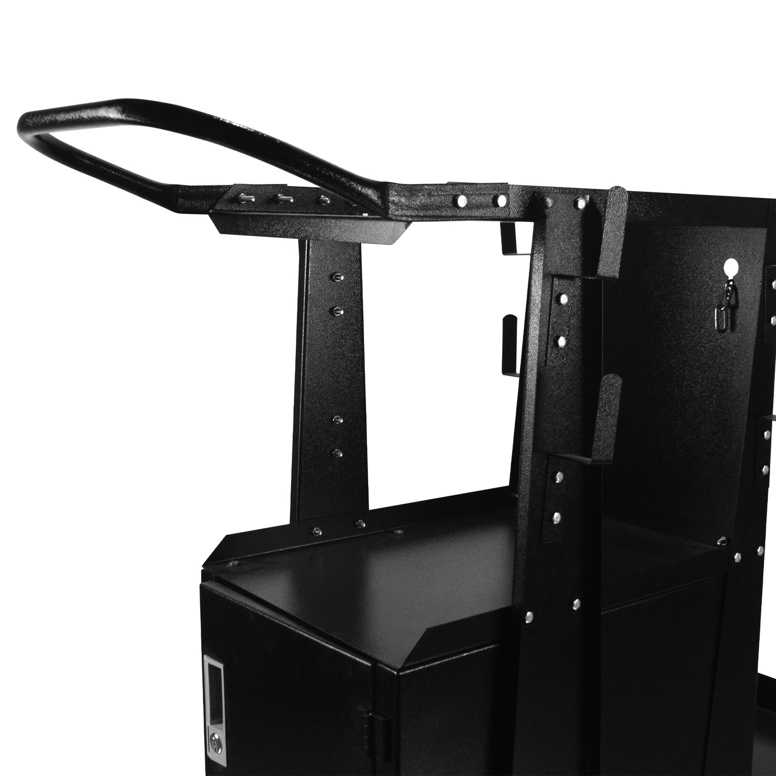 MIG/TIG/Plasma Heavy Duty Welding Cart with 4 Drawers, 360° Rolling Trolley