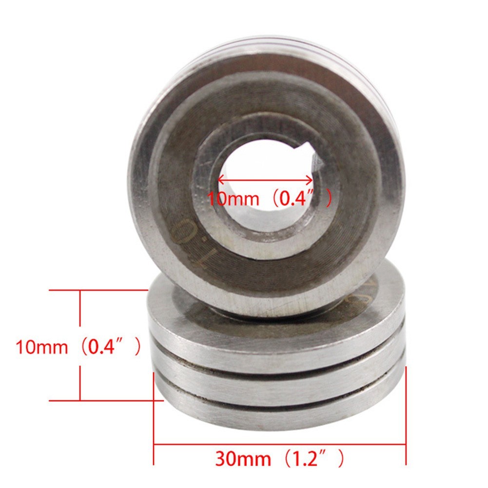 Practical High Quality V-Groove Parts 0.6-0.8 & 0.8-1.0 Drive Roller Roll