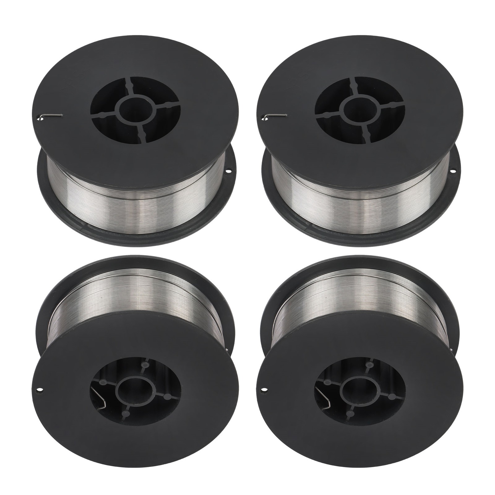 (4 x 2-Lb Spools) E71T-GS .035″ (0.9mm) Flux Core Welding Wire Mild Carbon Steel