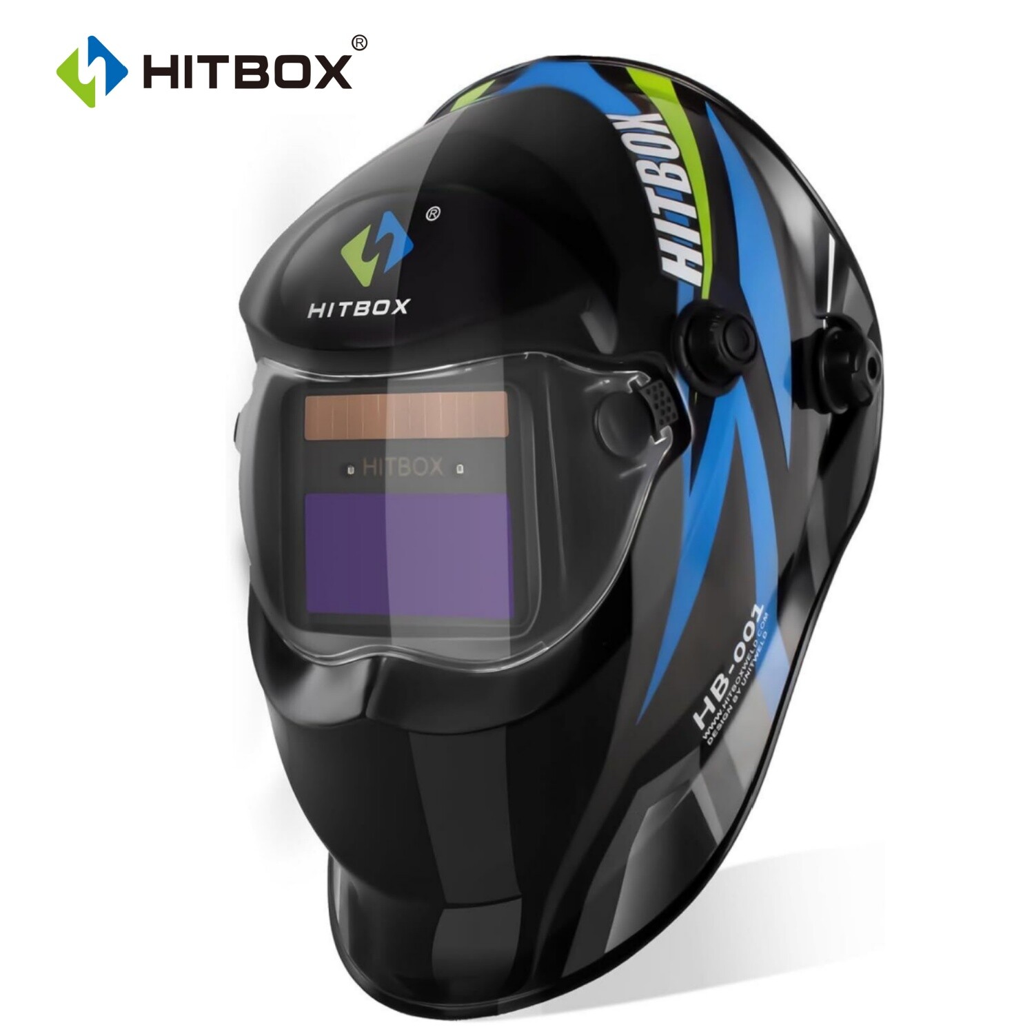Large View Area Welder Helmet True Color Auto-Darkening Welding Helmet/Hood/Mask