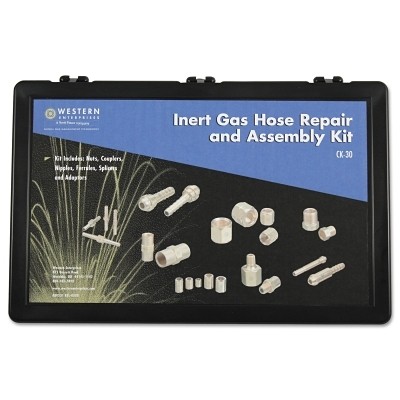 Hose Repair Kit, B-Size Inert Fittings, 1/4 in Hose ID Western Enterprises CK30