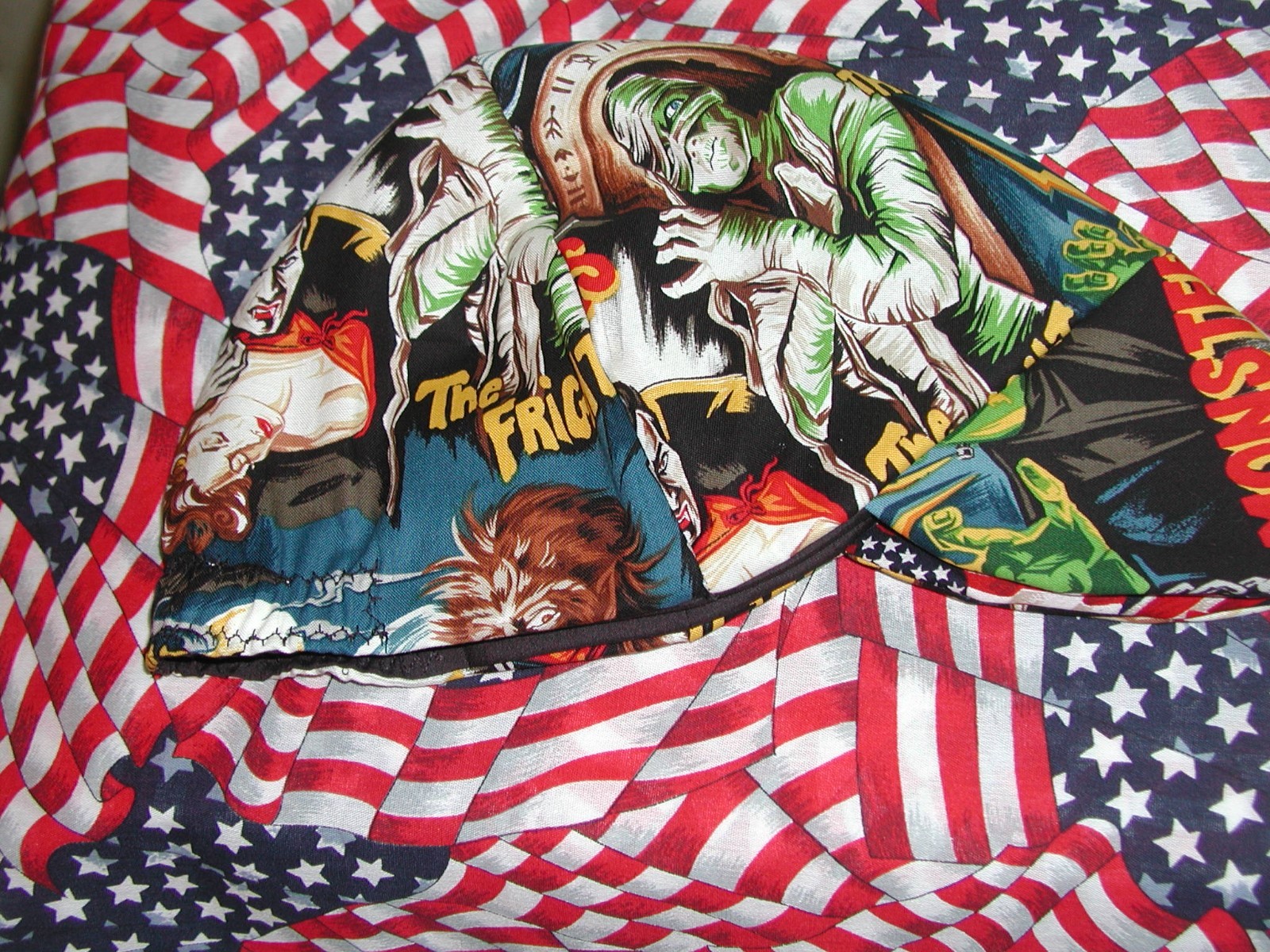Monsters:: Red’s American Made Welding, Biker Hat 4 Working Men $7.00