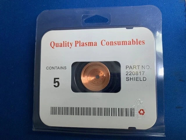5Pcs 220817 Plasma Cutter Shield Fit for PMX 45XP/65/85/105 aftermarket