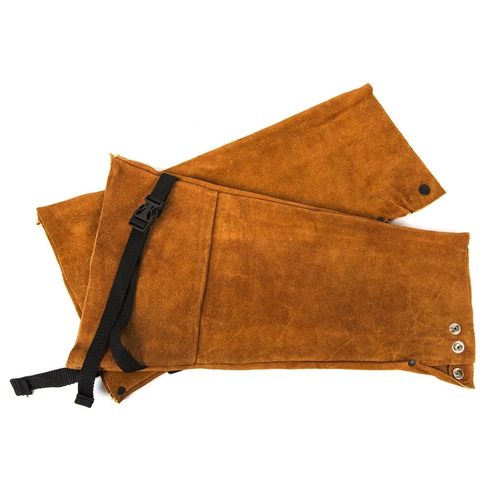Lot of 6: Forney Industries Weld-Rite 18 Inch Leather Welding Sleeves Kevlar