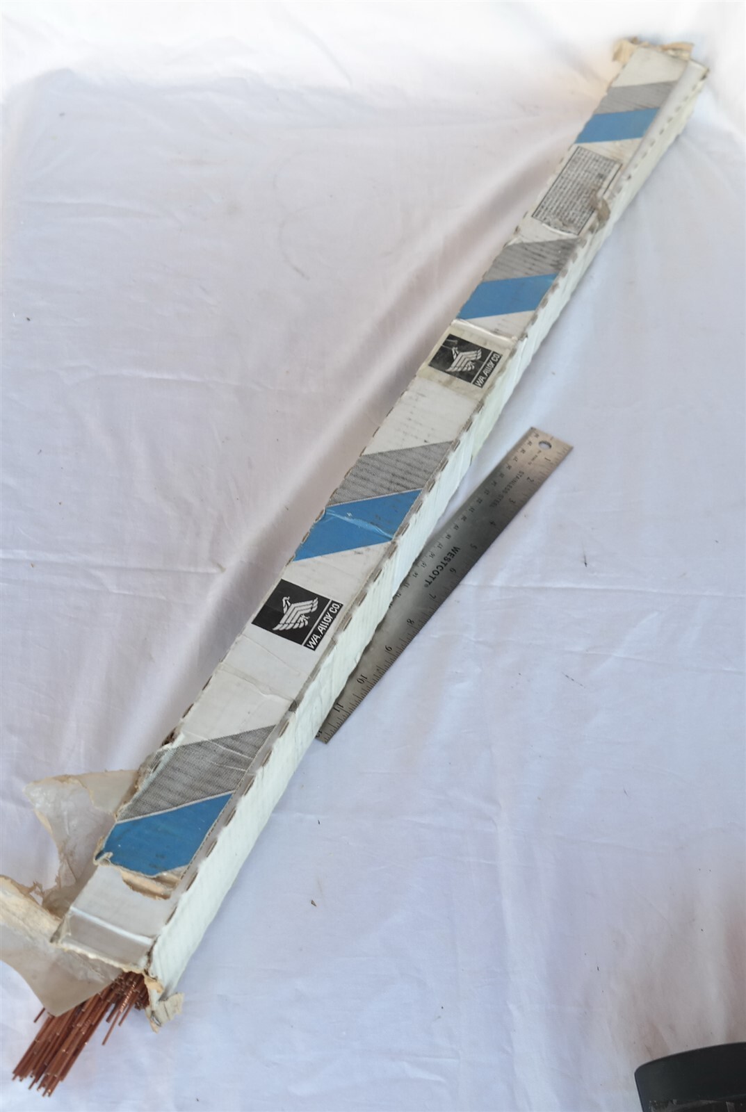 Tig Welding filler rod ER70S-2 Mild Steel 1/16″ 7 pounds 36″ & SA18763 mixed