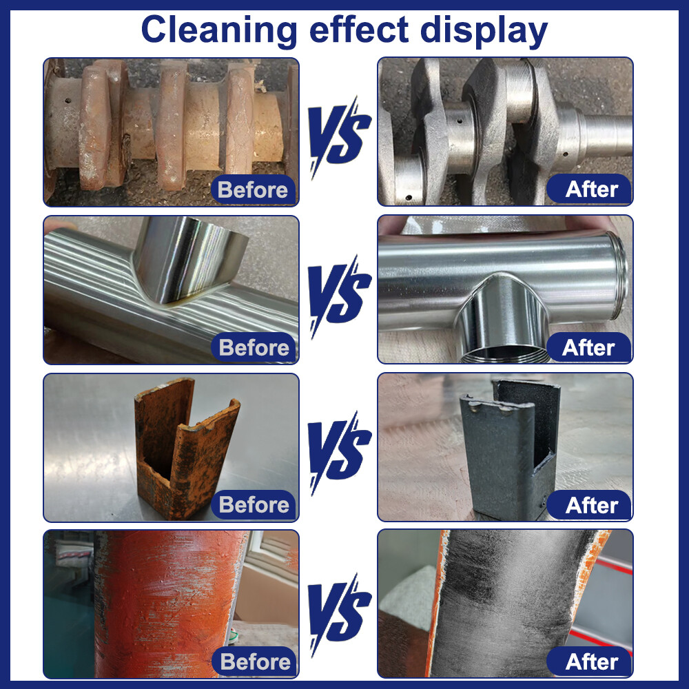 1500W Laser Cleaning Machine Remove Oil Paint Laser Rust Removal 9Cleaning Mode