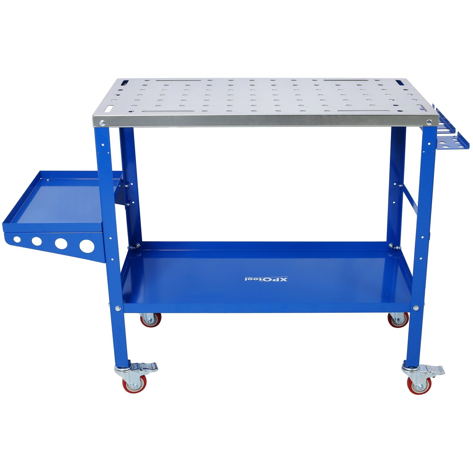 36×18″ 1200lbs Load Welding Sawing Table Steel Garage Workbench w/ Storage Tray